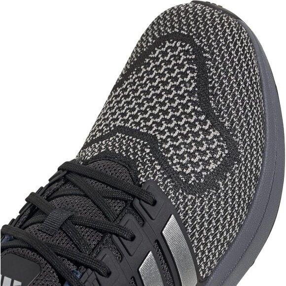 ⚡Adidas Mens Black/Silver Metallic/Onix Imported Lace-Up Ultradream DNA Sneakers - Picture 7 of 8
